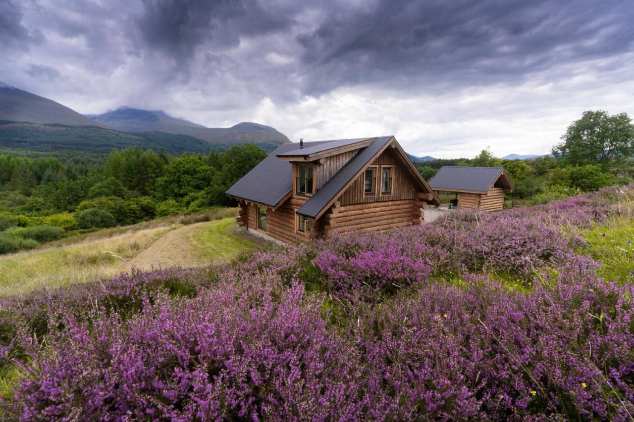 Wild Nurture Eco Luxury Offgrid Log Cabin Fort William Extérieur photo