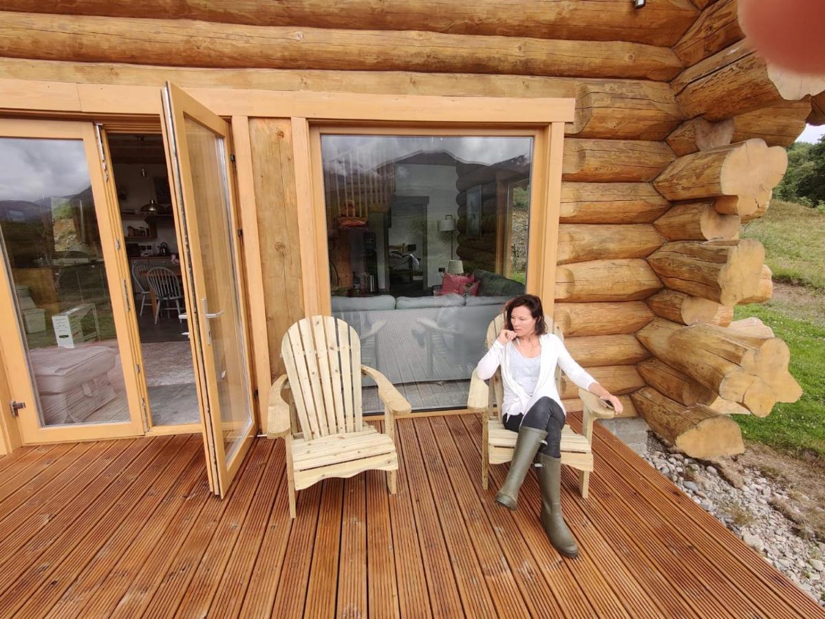 Wild Nurture Eco Luxury Offgrid Log Cabin Fort William Extérieur photo