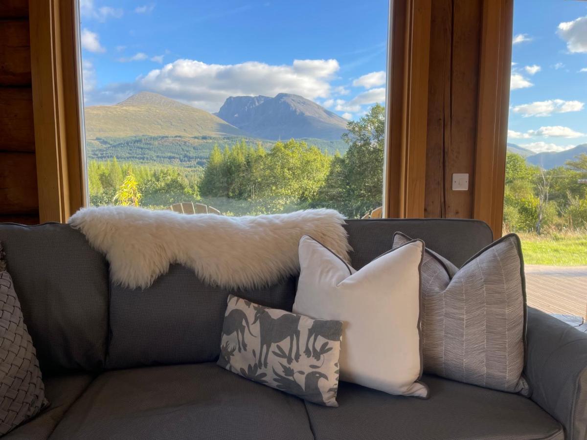 Wild Nurture Eco Luxury Offgrid Log Cabin Fort William Extérieur photo