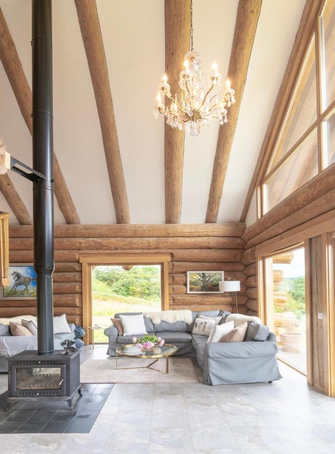 Wild Nurture Eco Luxury Offgrid Log Cabin Fort William Extérieur photo