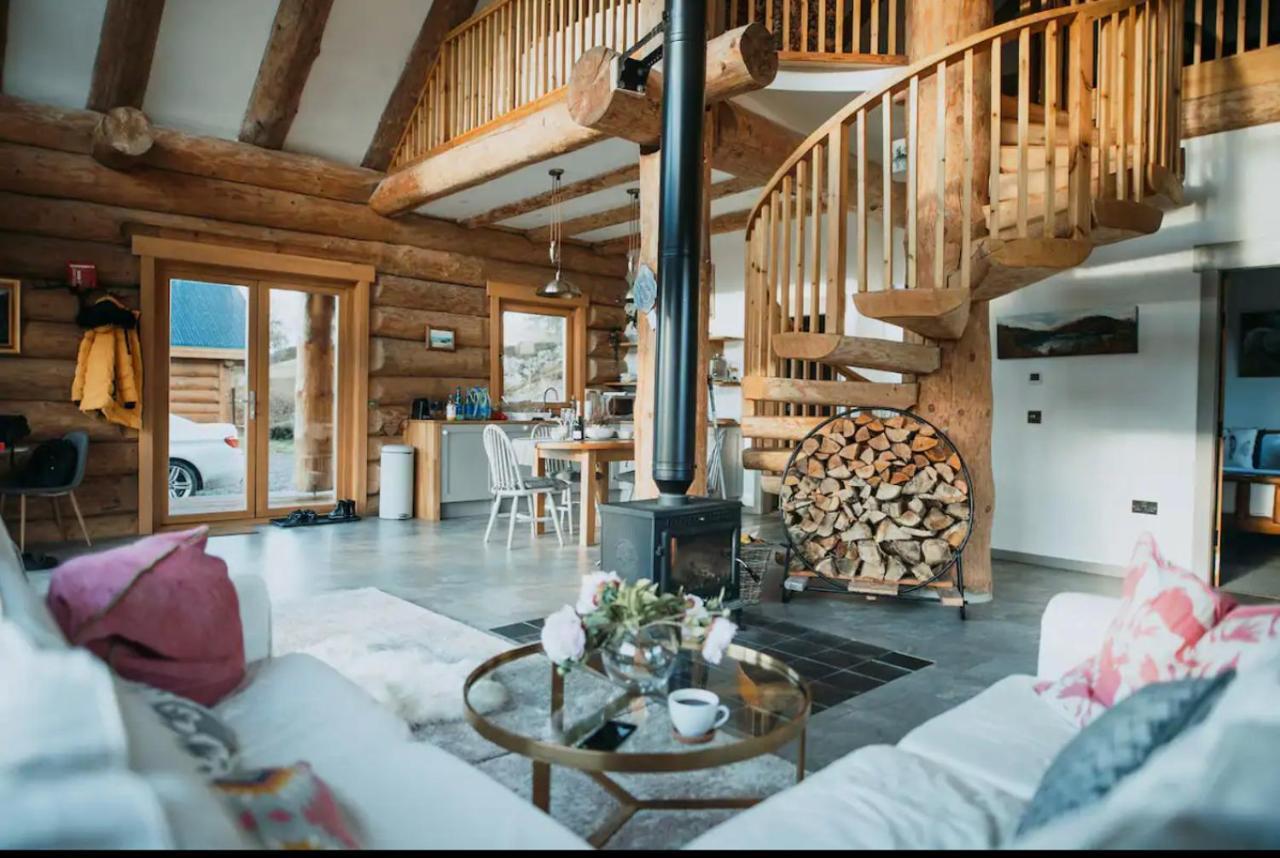 Wild Nurture Eco Luxury Offgrid Log Cabin Fort William Extérieur photo