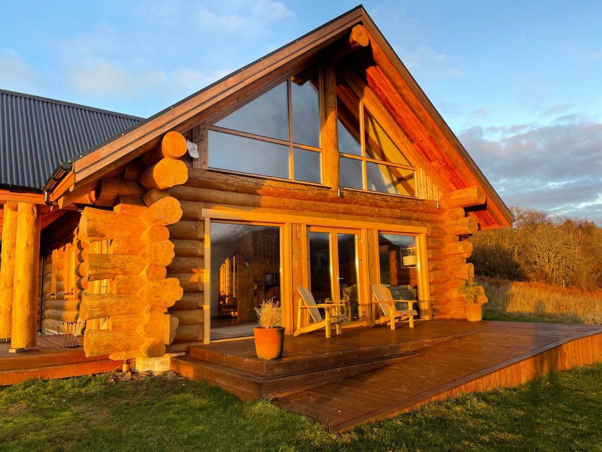 Wild Nurture Eco Luxury Offgrid Log Cabin Fort William Extérieur photo