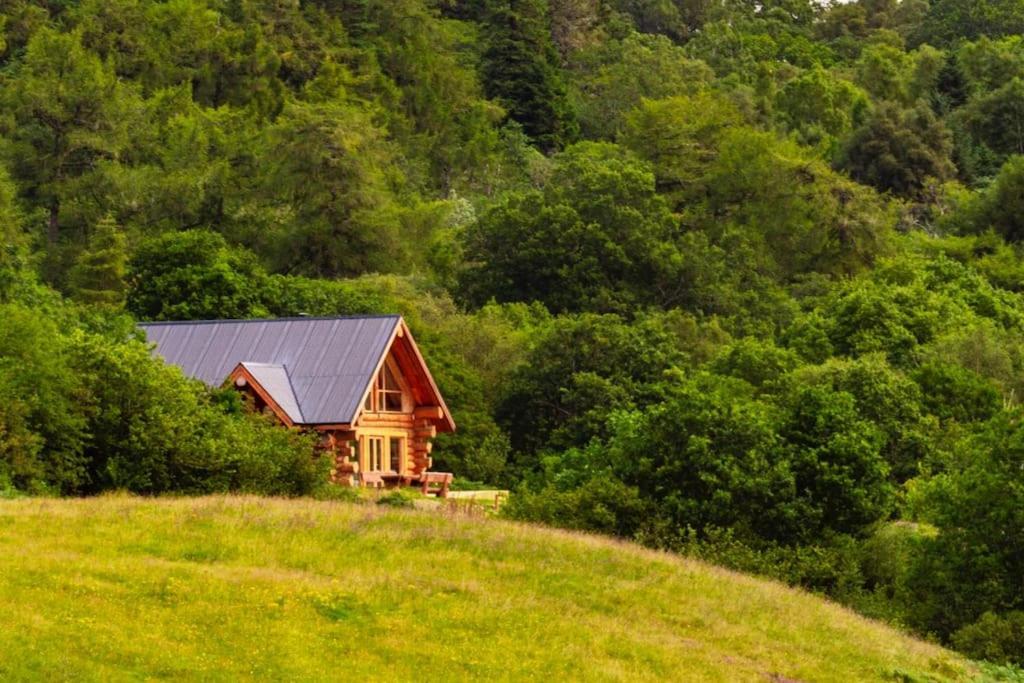 Wild Nurture Eco Luxury Offgrid Log Cabin Fort William Extérieur photo