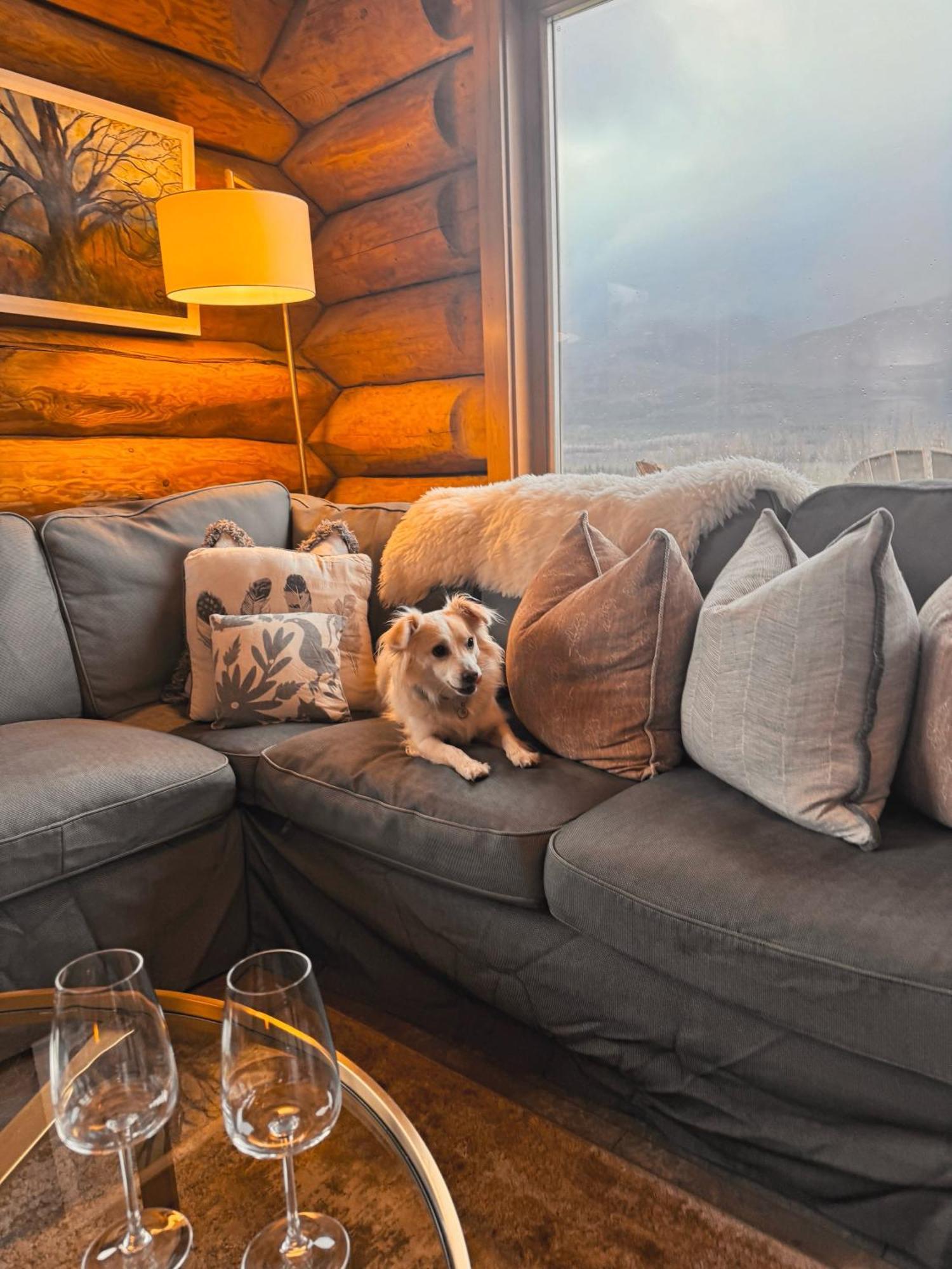 Wild Nurture Eco Luxury Offgrid Log Cabin Fort William Extérieur photo