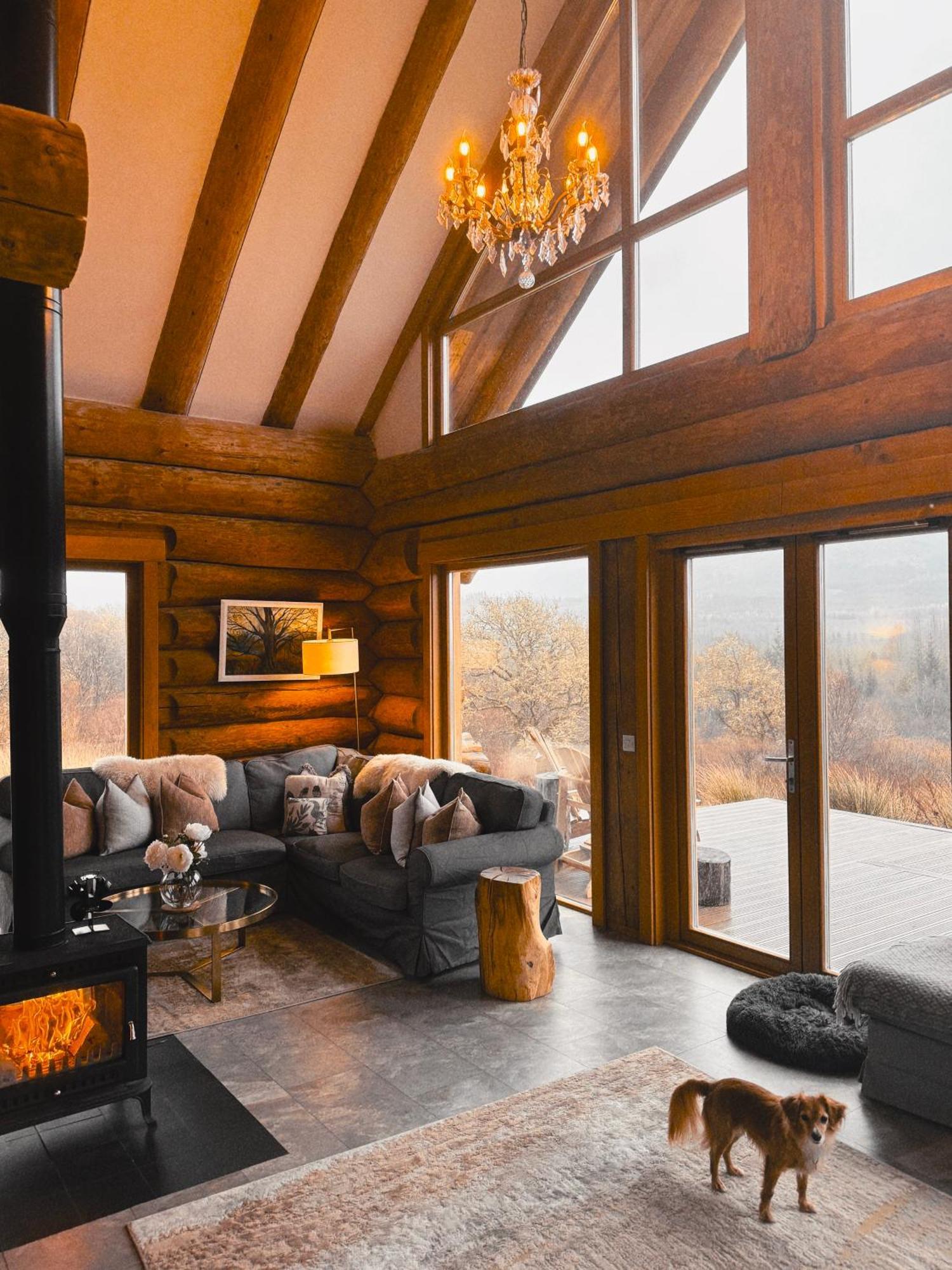 Wild Nurture Eco Luxury Offgrid Log Cabin Fort William Extérieur photo
